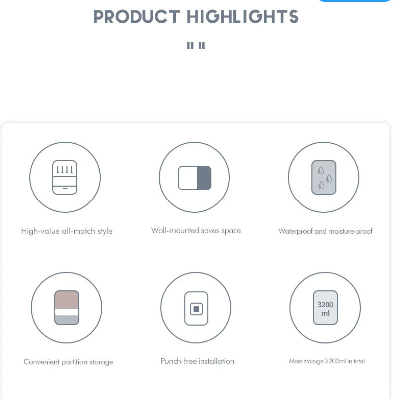 Wall-Mounted Seasoning & Oil Dispenser