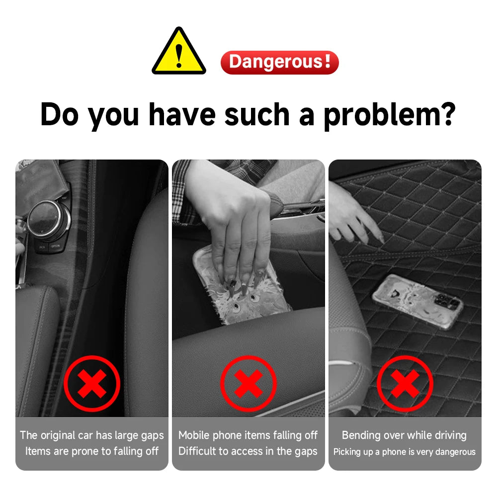 Car Seat Gap Organizer Pads
