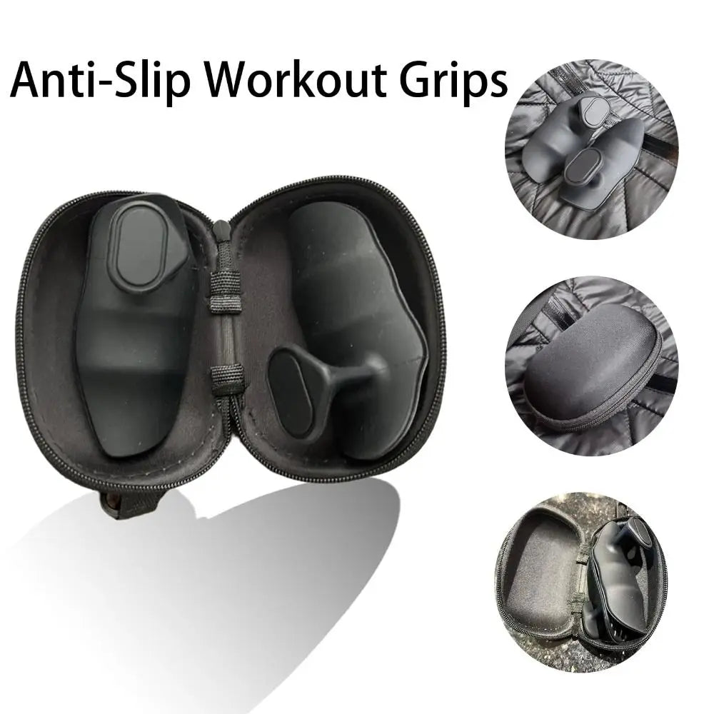 Anti-Slip Workout Grips with Carry Case