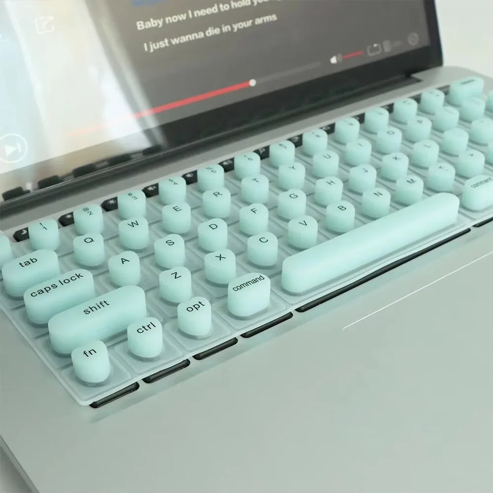 Retro Silicone Keyboard Cover
