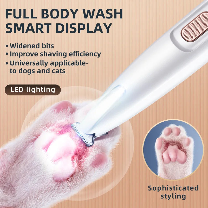 Rechargeable Pet Hair Trimmer