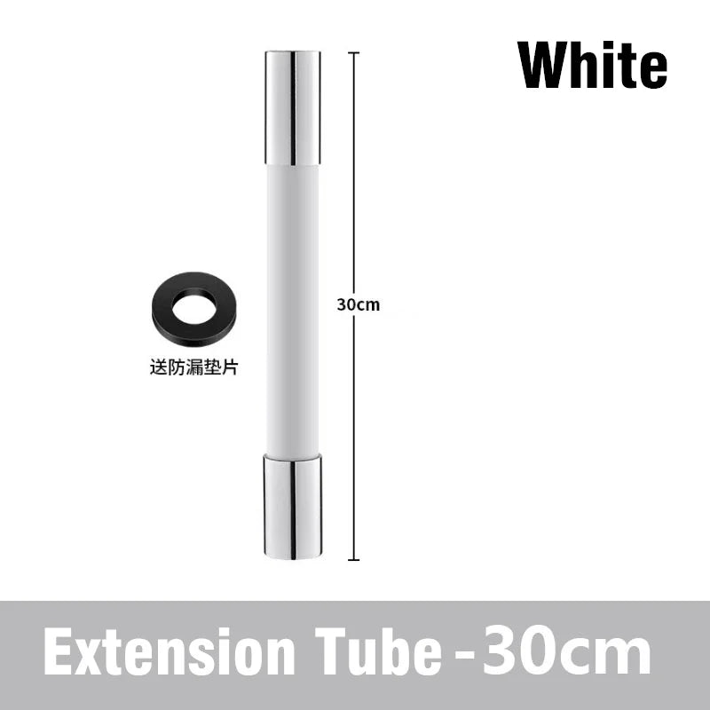 Flexible 360° Rotatable Faucet Extension Tube