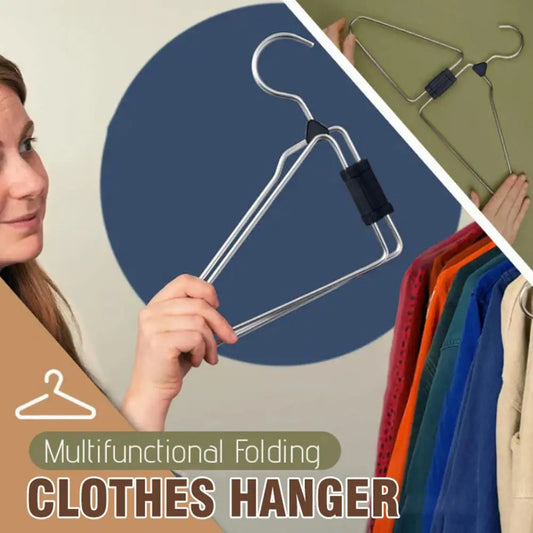 Foldable Multifunction Clothes Hanger