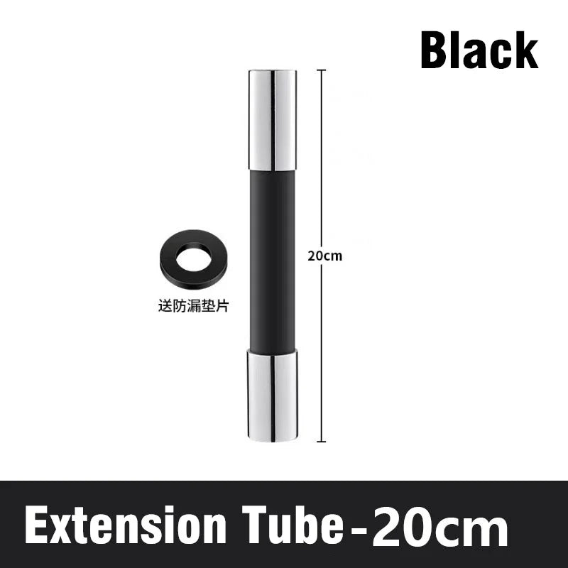 Flexible 360° Rotatable Faucet Extension Tube