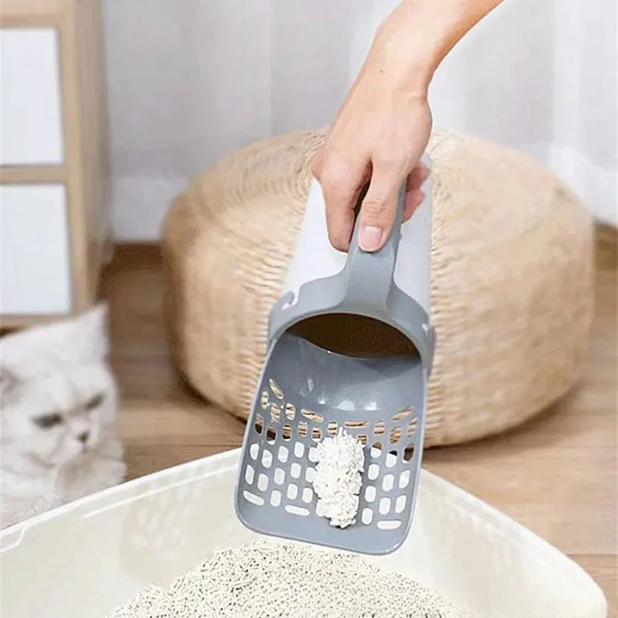 Cat Litter Scoop with Waste Container