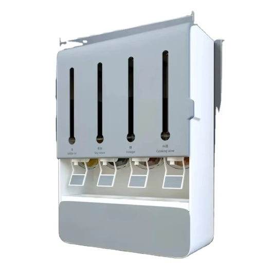 Wall-Mounted Seasoning & Oil Dispenser