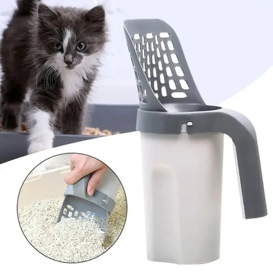 Cat Litter Scoop with Waste Container