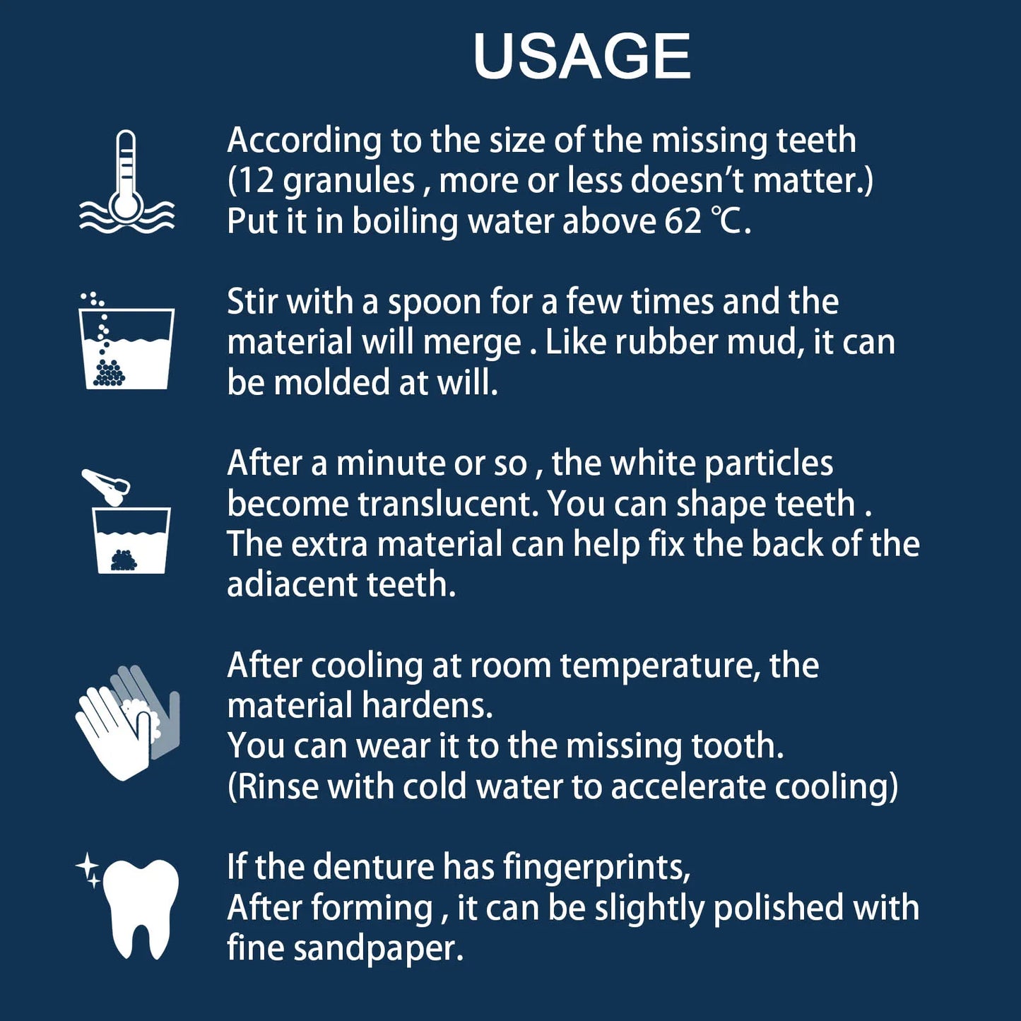 Temporary Tooth Repair Kit – Natural Resin Teeth Replacement Solution
