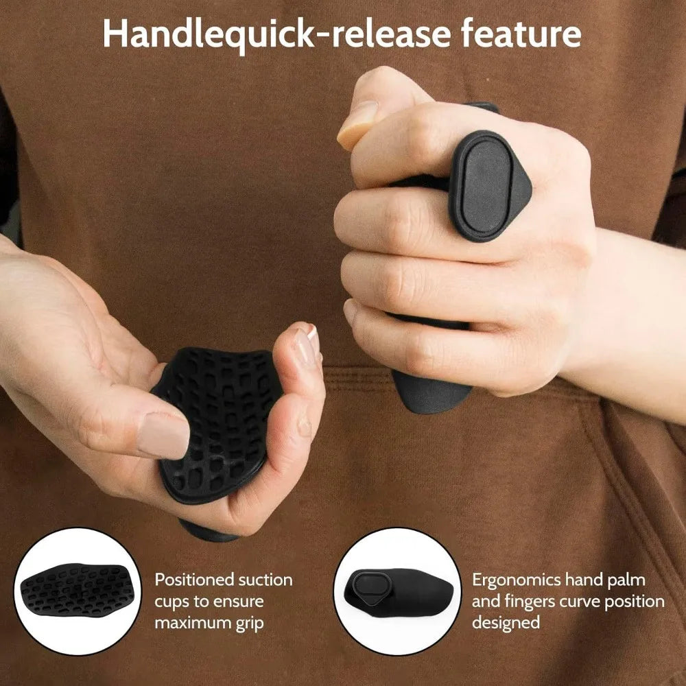 Anti-Slip Workout Grips with Carry Case