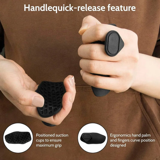 Anti-Slip Workout Grips with Carry Case