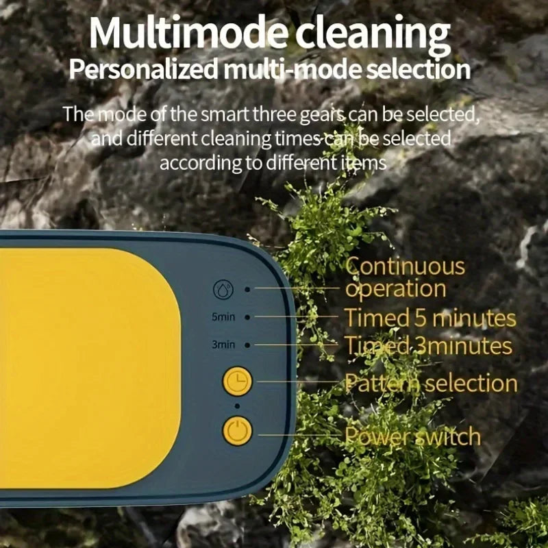 Ultrasonic Jewelry & Glasses Cleaner – Portable 45kHz Device