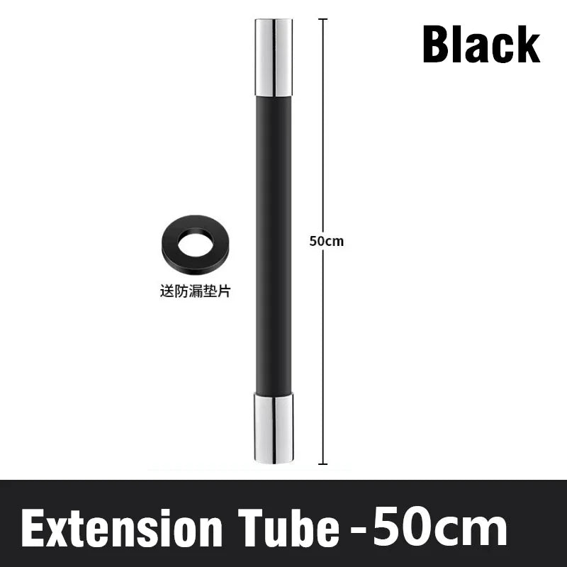 Flexible 360° Rotatable Faucet Extension Tube