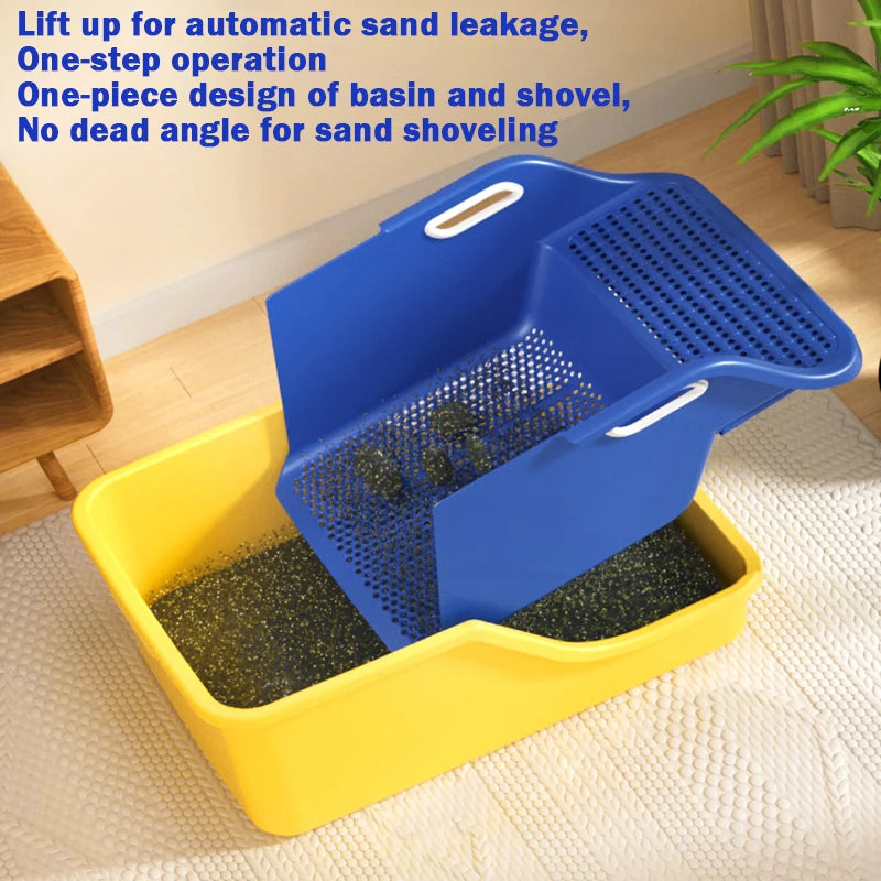 Self-Clean Cat Litter Box