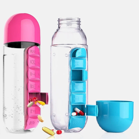 7-Day Pill Organizer Bottle