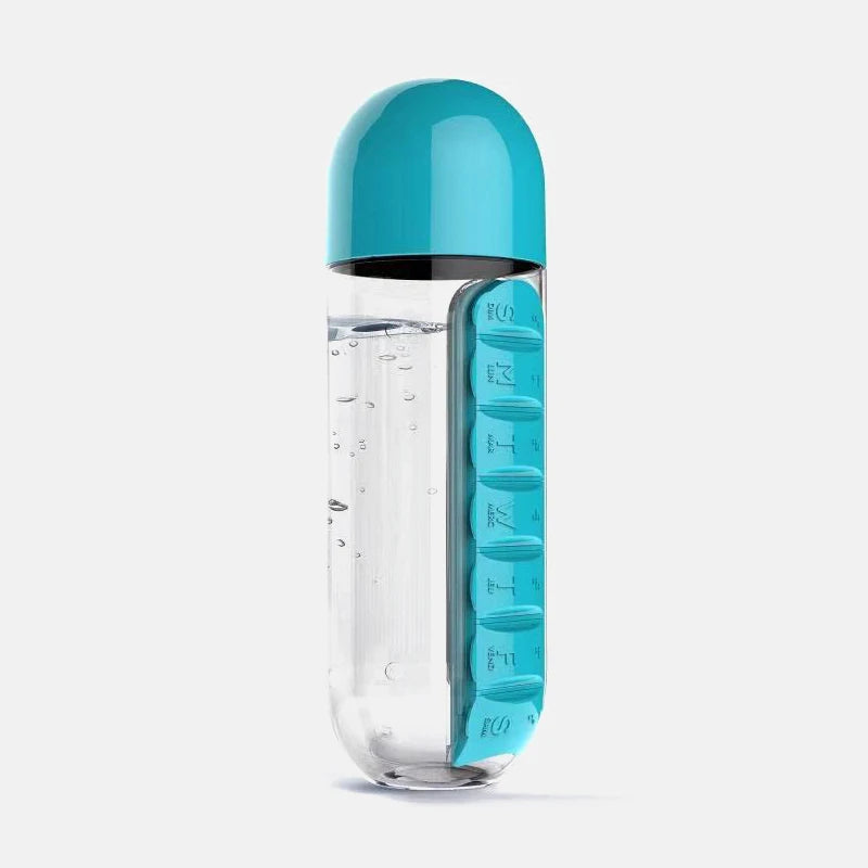 7-Day Pill Organizer Bottle
