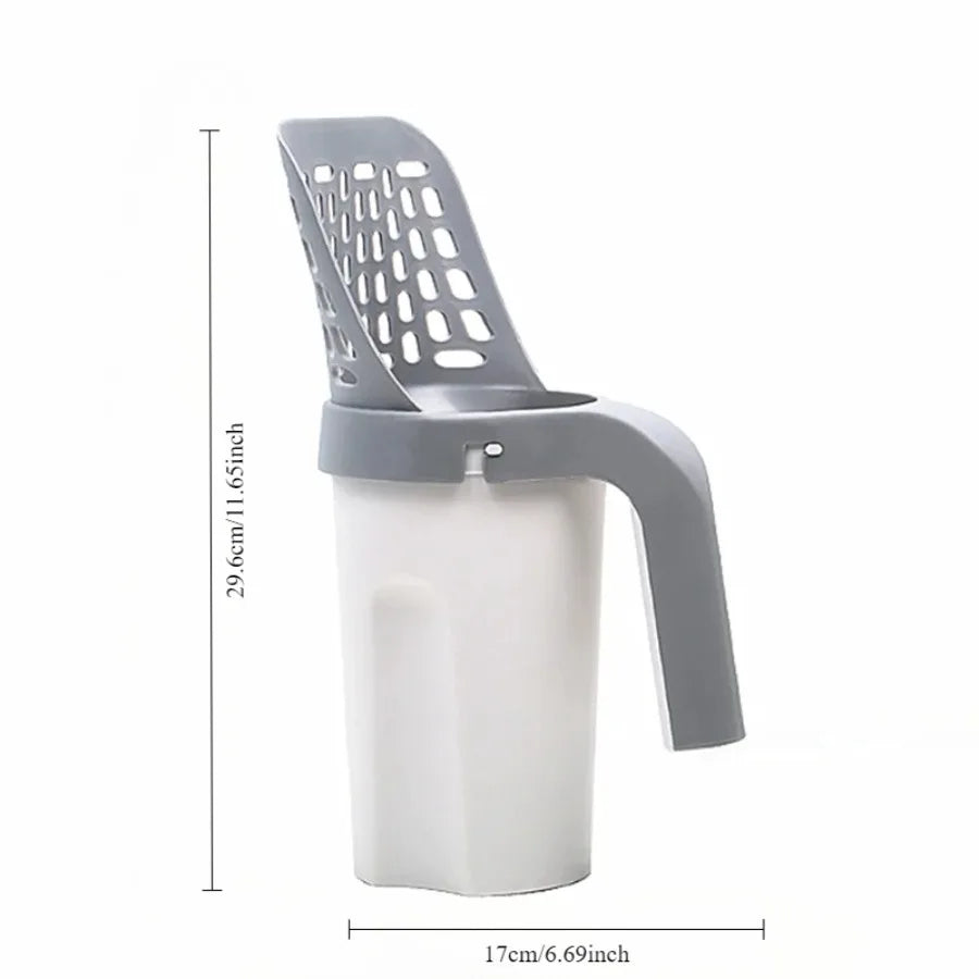 Cat Litter Scoop with Waste Container