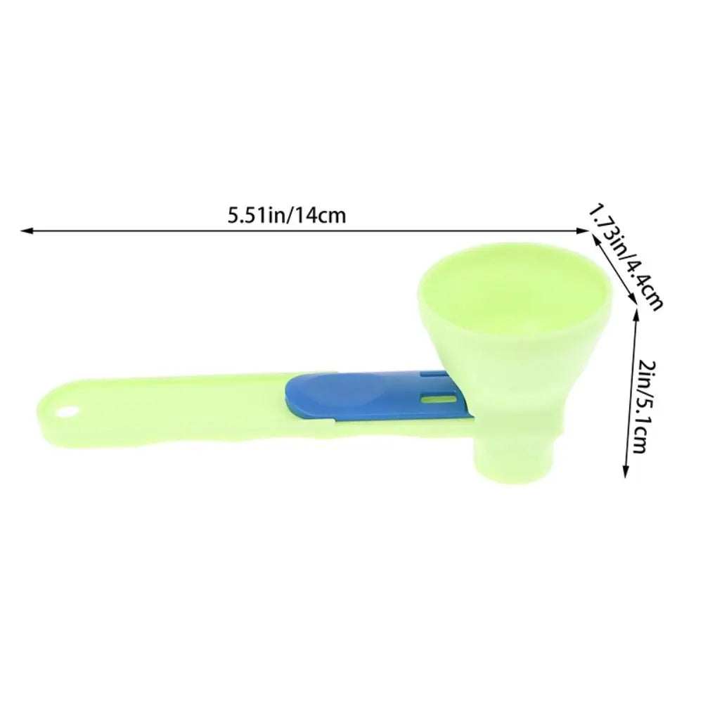 Multi-Function Funnel Measuring Scoop