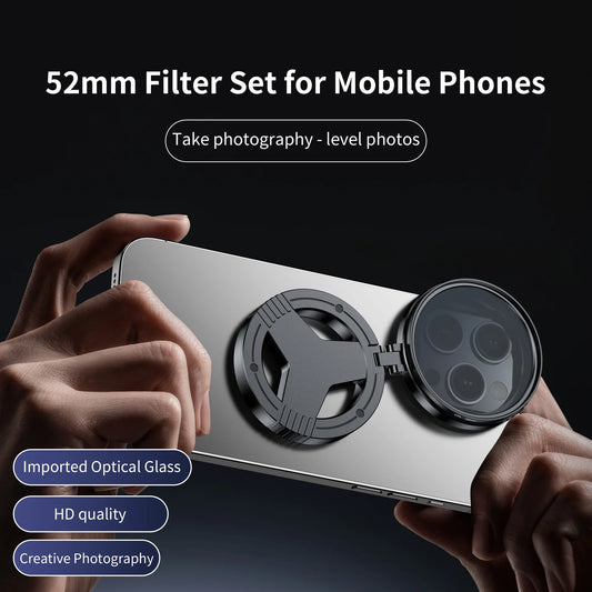 Magnetic Phone Filter Mount