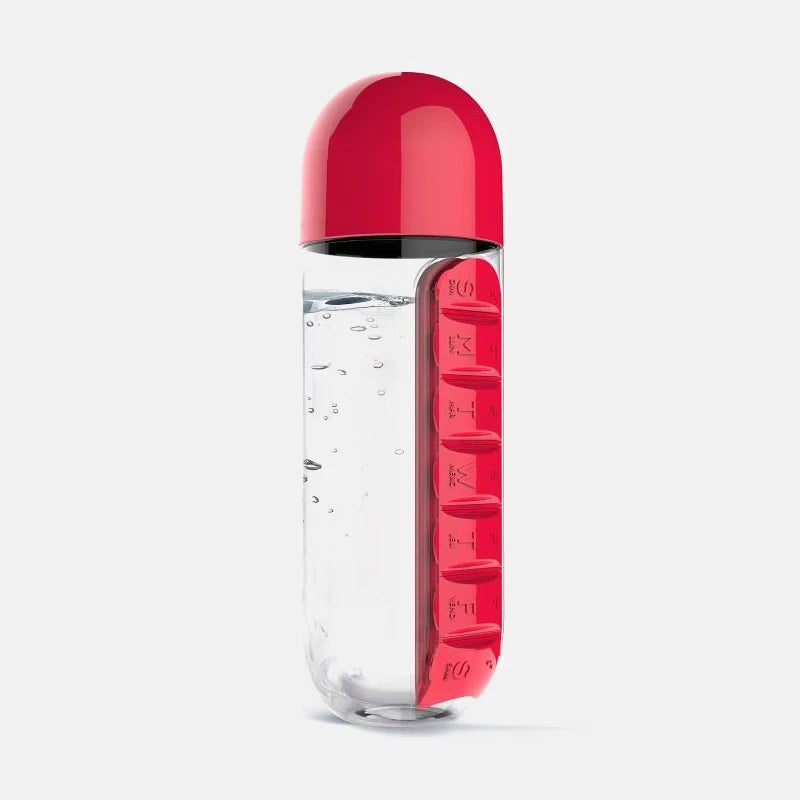 7-Day Pill Organizer Bottle