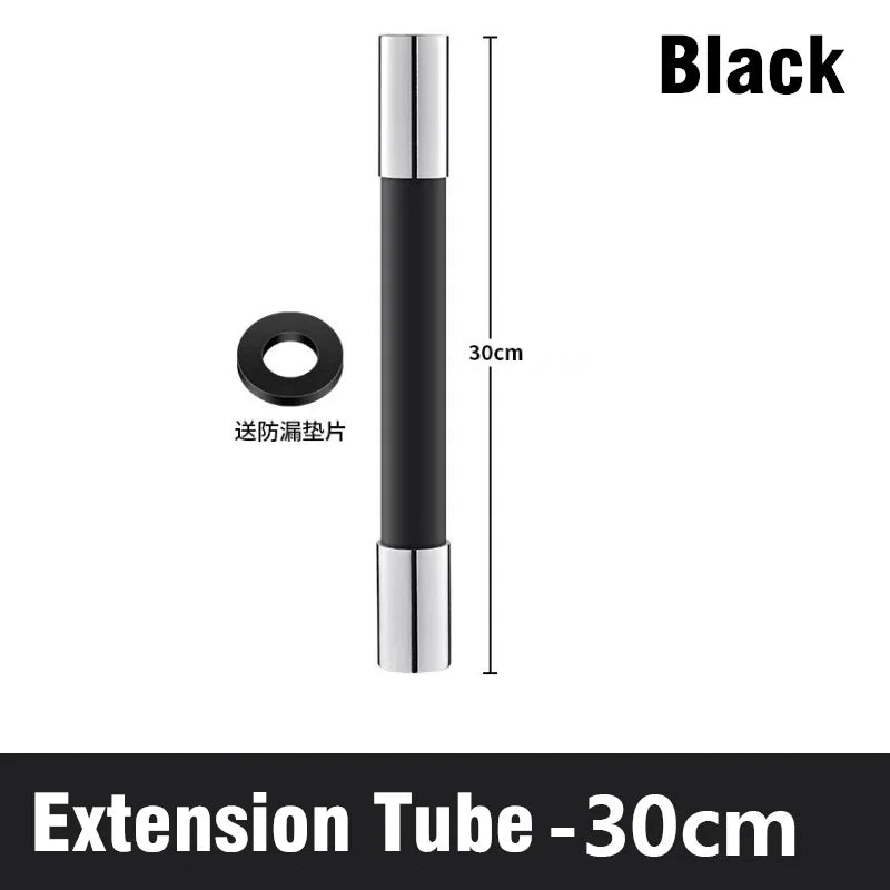 Flexible 360° Rotatable Faucet Extension Tube