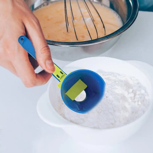Multi-Function Funnel Measuring Scoop