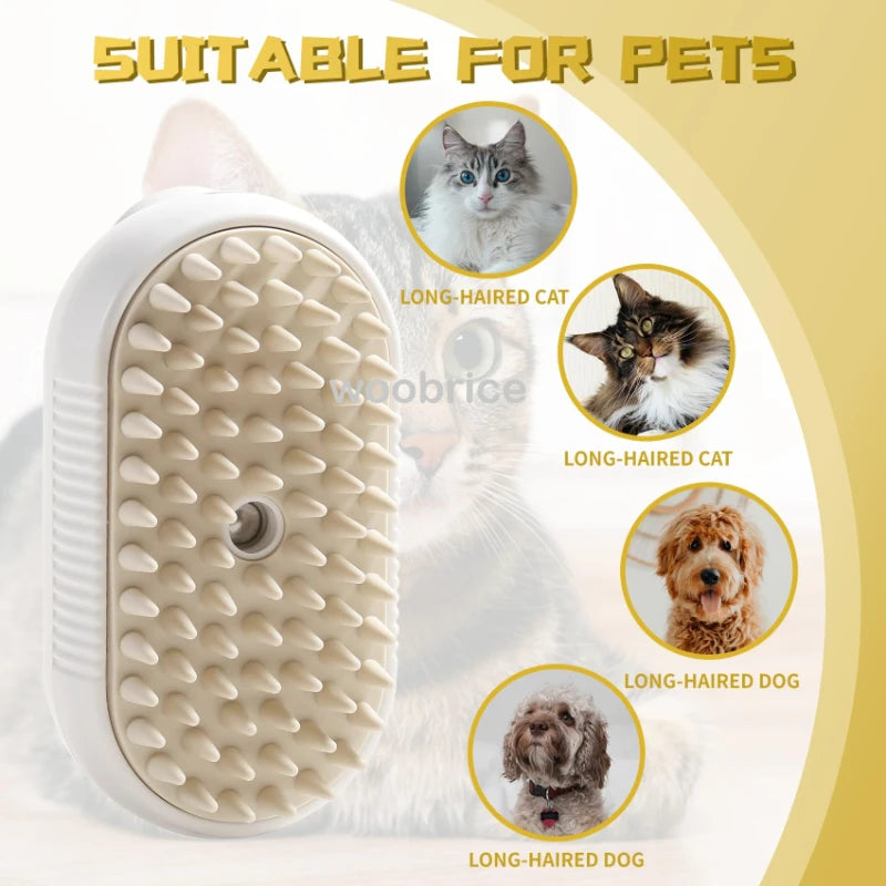 Silicone Pet Grooming Brush