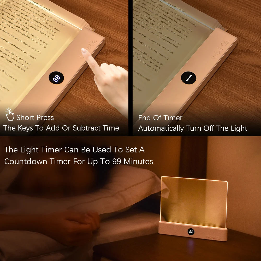 Rechargeable Acrylic Reading Lamp