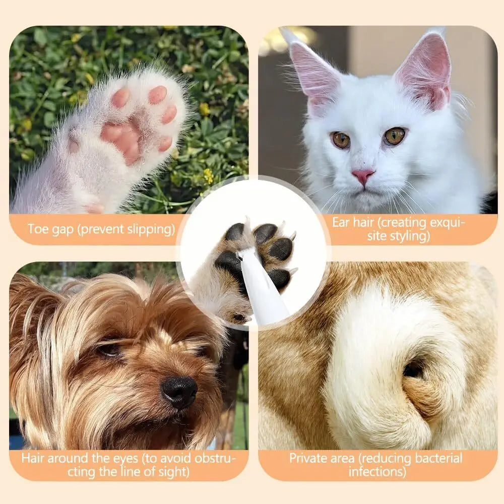 Rechargeable Pet Hair Trimmer