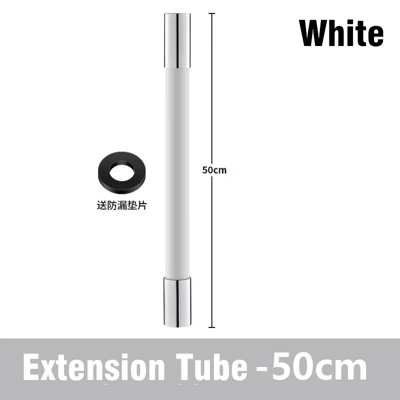 Flexible 360° Rotatable Faucet Extension Tube