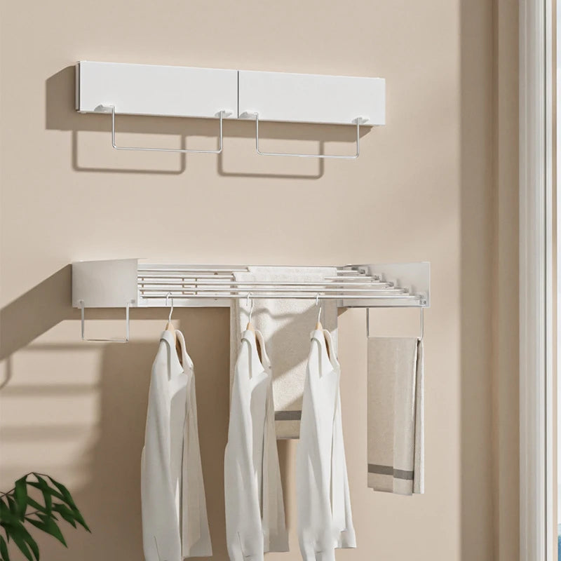 Adjustable Wall-Mounted Drying Rack