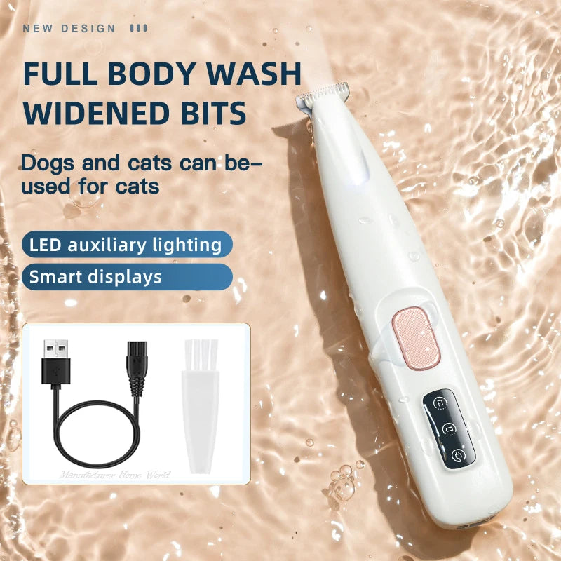 Rechargeable Pet Hair Trimmer