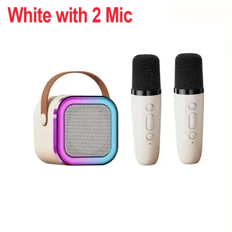 Mini Bluetooth Karaoke Speaker with Wireless Mic Set