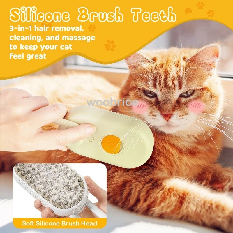 Silicone Pet Grooming Brush