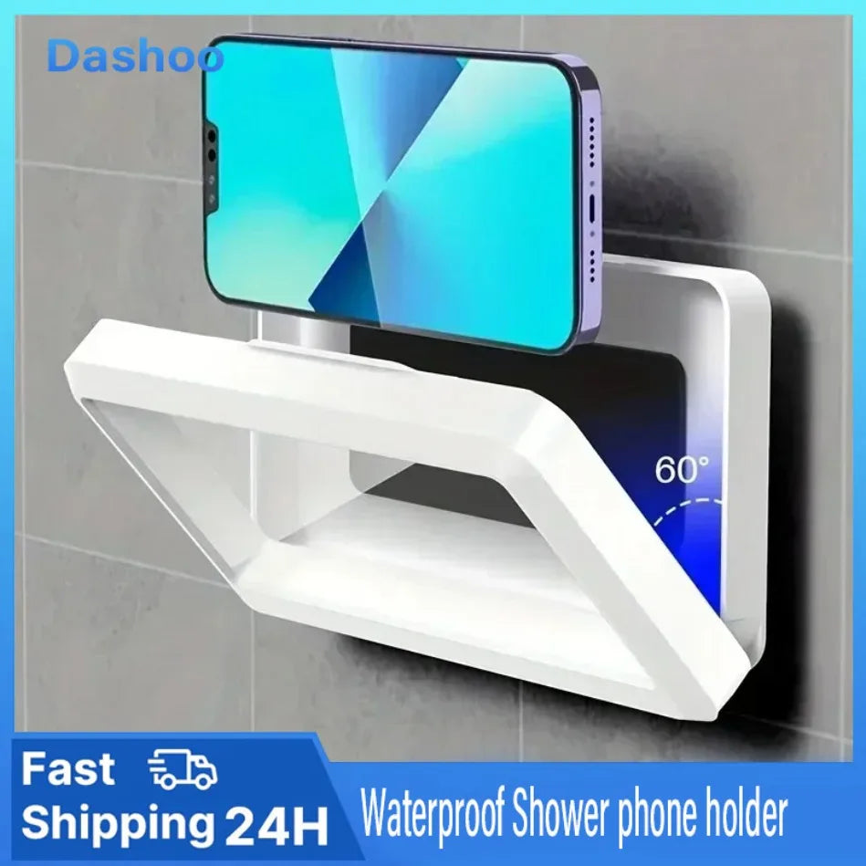 Waterproof Wall-Mounted Shower Phone Holder (3PCS Set)